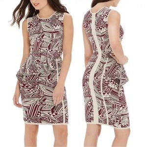 Eva Longoria Peplum Dress Size Medium